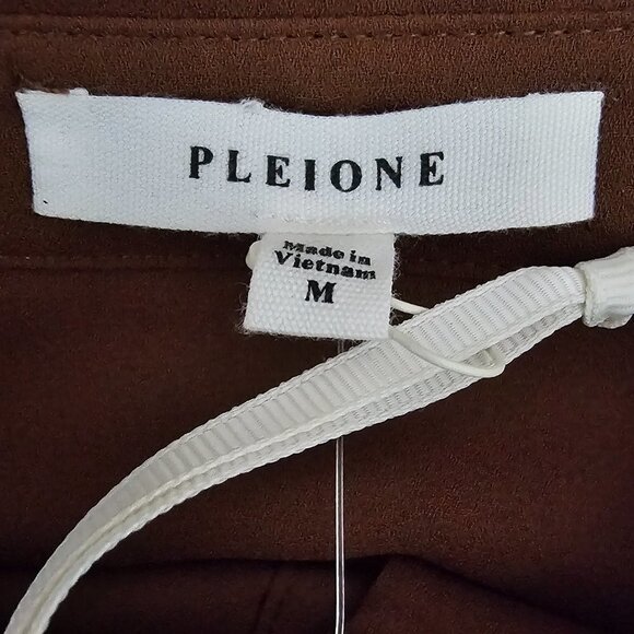 💥Pleione Long Sleeve Button Up Brown Shirt - Picture 3 of 9